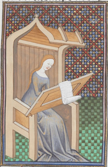 Woman Writing Bl Royal 16